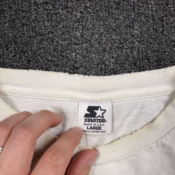 Vintage CHICAGO BULLS Shirt Repeat 3-Peat NBA Finals 1998 USA Size Large - Picture 5 of 6